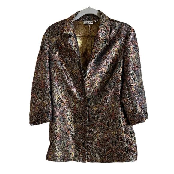 Chicos Vintage Brocade Blazer - Picture 2 of 6